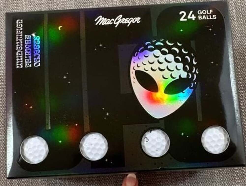MacGregor UFO Golf Balls 24 Pack Box New